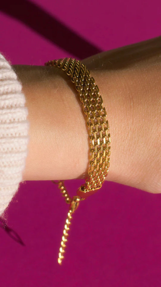 WATCH MESH GOLDEN BRACELET✨💖