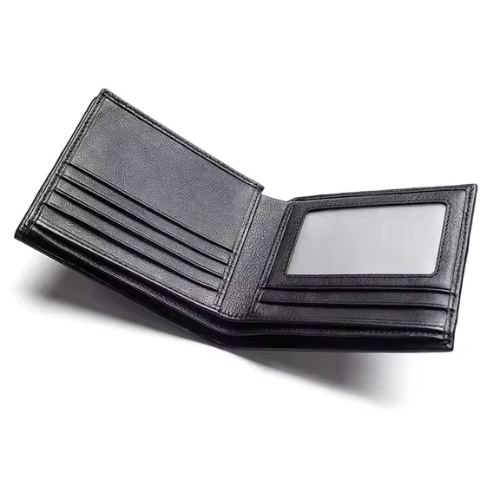 Luxury Black Color Genuine Crocodile Leather Men Wallet