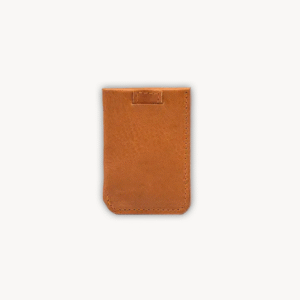 Caramel Circuit (Tan) Slim Leather Card Holder